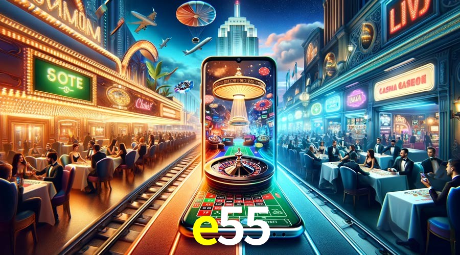 APP oficial da e55 para mobile