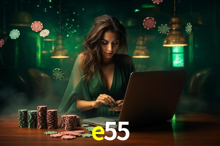 APP oficial da e55 para mobile